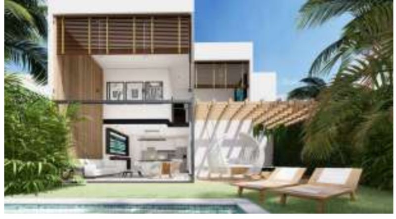 Вилла Канкун, Мексика, 177.54 м² - фото 2