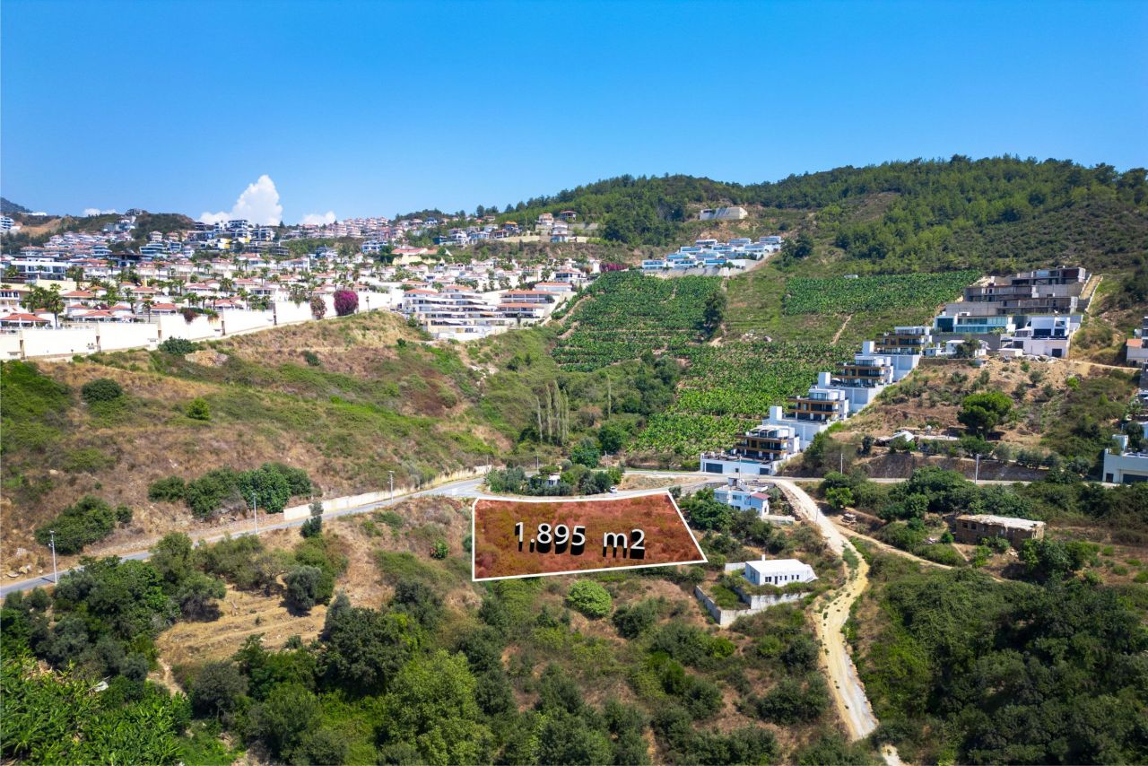 Земля в Алании, Турция, 1 895 м² - фото 3