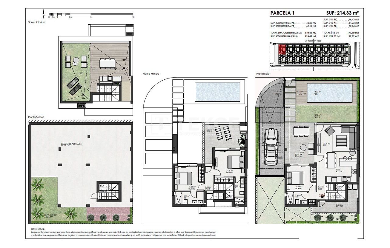 Вилла в Торре-Пачеко, Испания, 110 м² - фото 17
