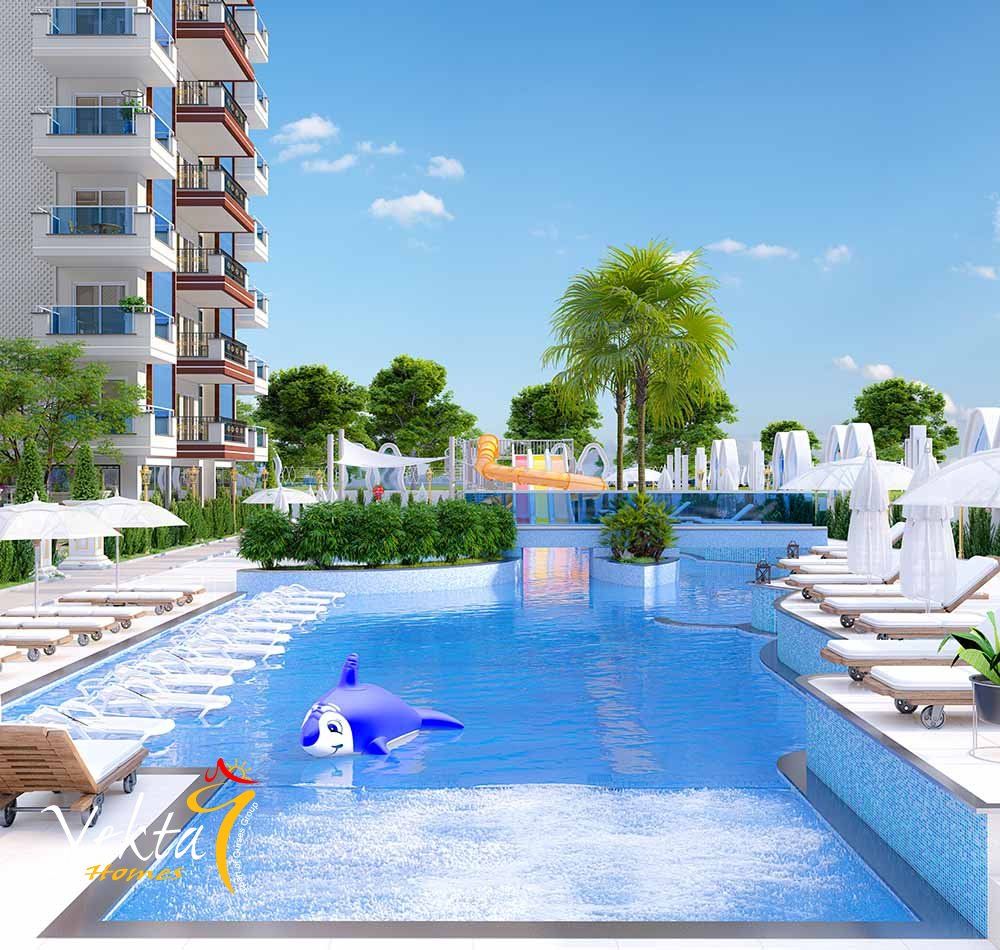 Квартира в Алании, Турция, 100 м² - фото 9