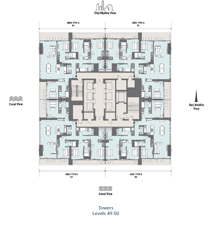 Квартира в Дубае, ОАЭ, 241 м² - фото 10