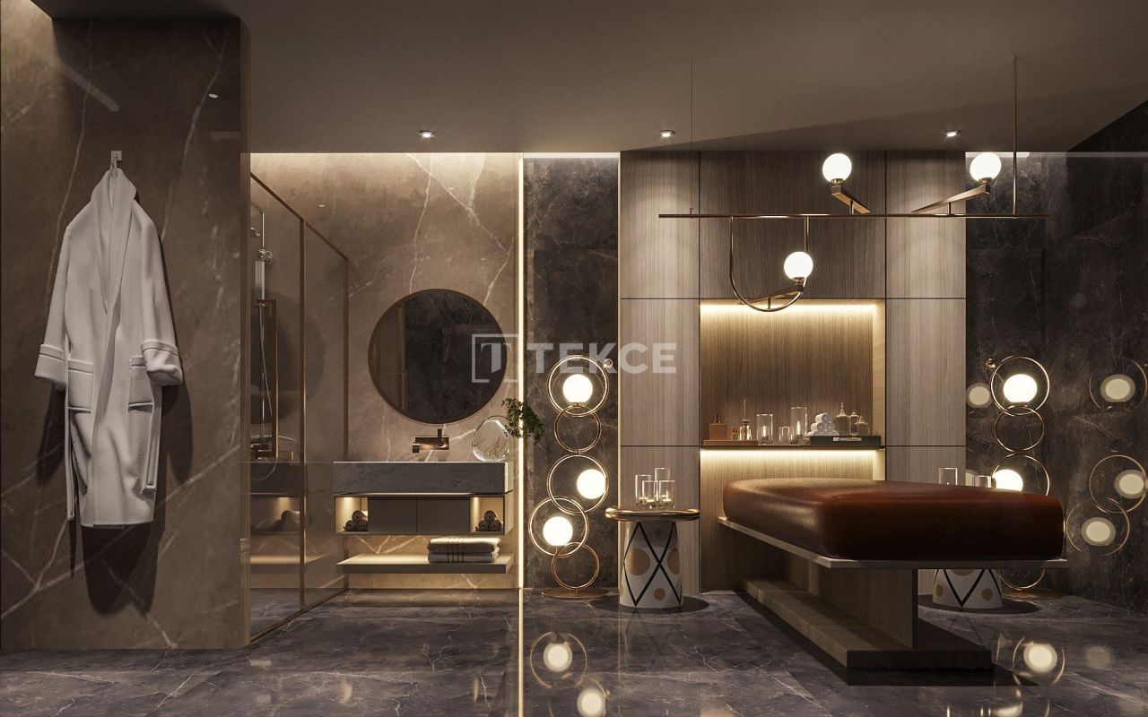 Апартаменты в Алании, Турция, 50 м² - фото 19