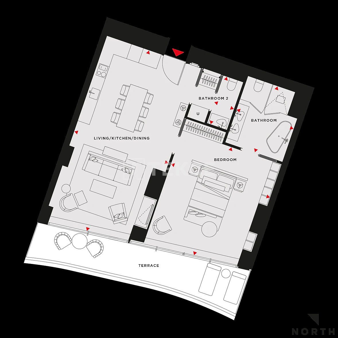 Апартаменты в Барселоне, Испания, 99 м² - фото 18