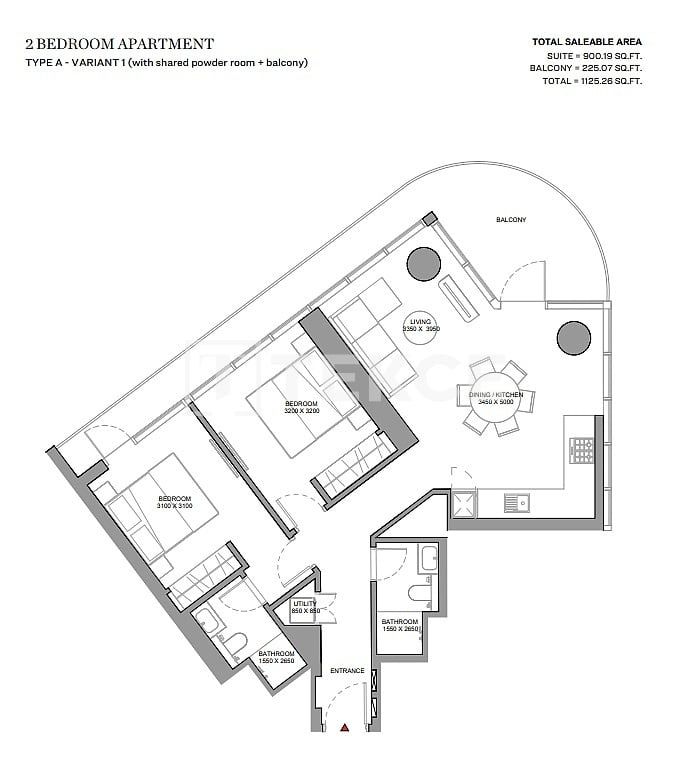 Апартаменты в Дубае, ОАЭ, 50 м² - фото 18