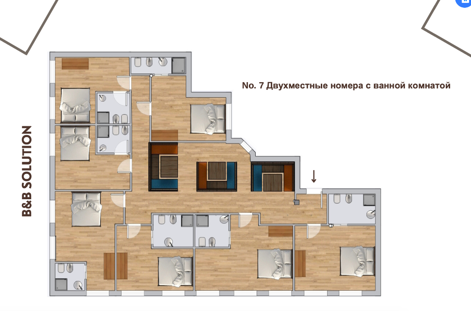 Квартира в Милане, Италия, 261 м² - фото 8