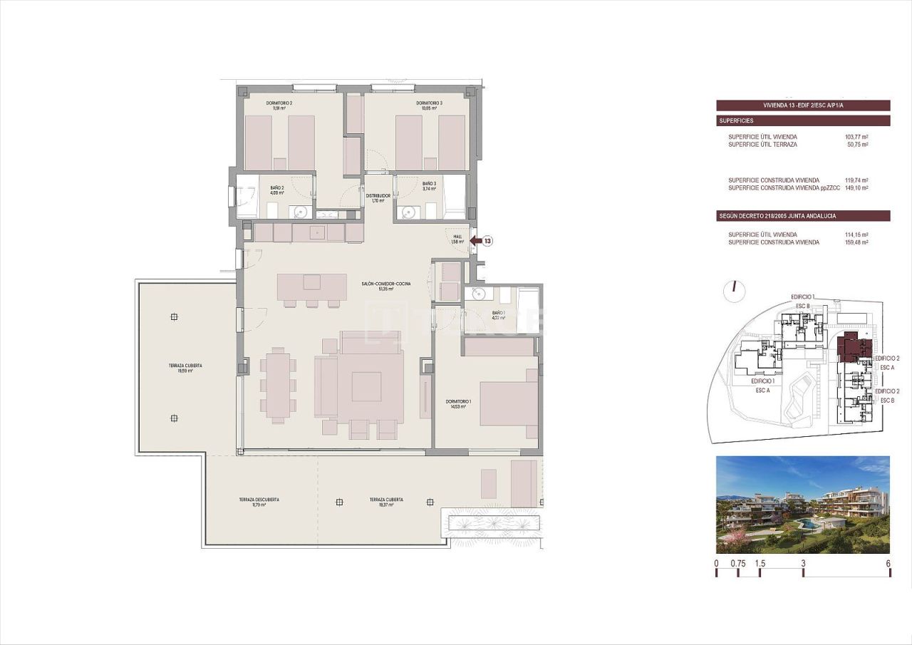Пентхаус в Эстепоне, Испания, 156 м² - фото 10