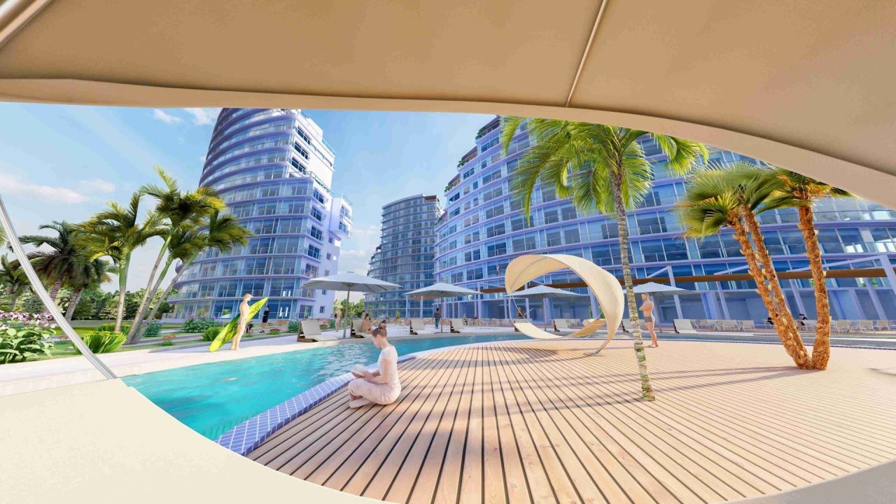 Апартаменты в Фамагусте, Кипр, 48 м² - фото 12