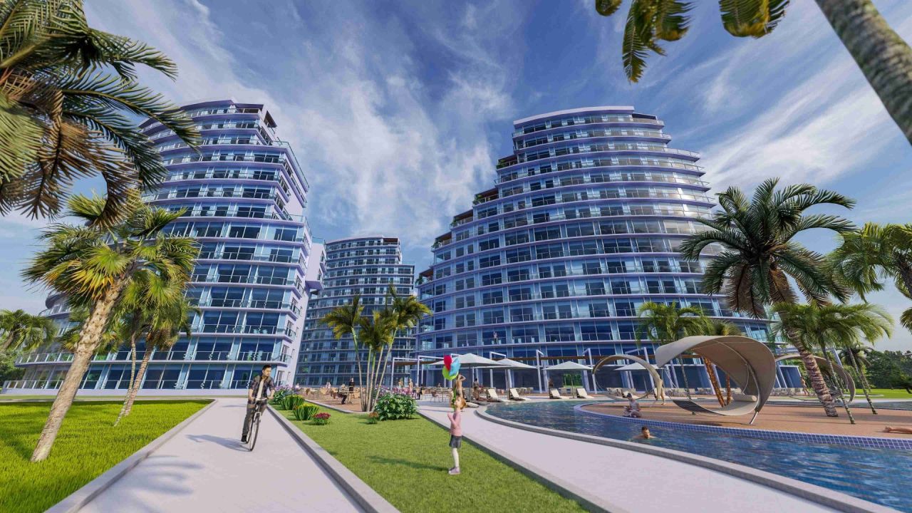 Апартаменты в Фамагусте, Кипр, 48 м² - фото 18