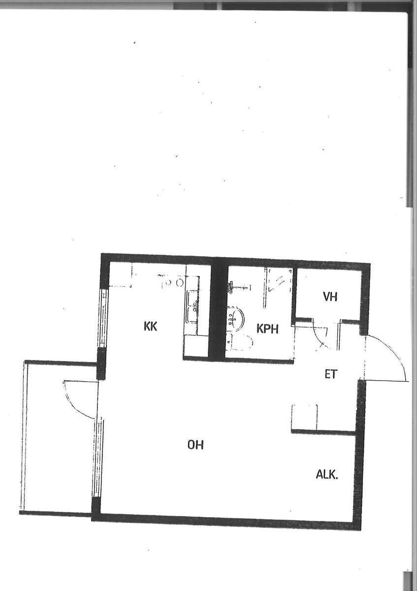 Квартира в Котке, Финляндия, 34 м² - фото 2