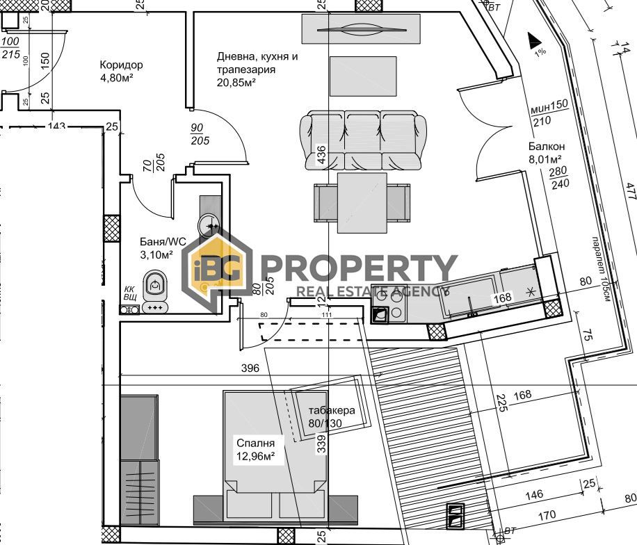 Квартира в Варне, Болгария, 68 м² - фото 2