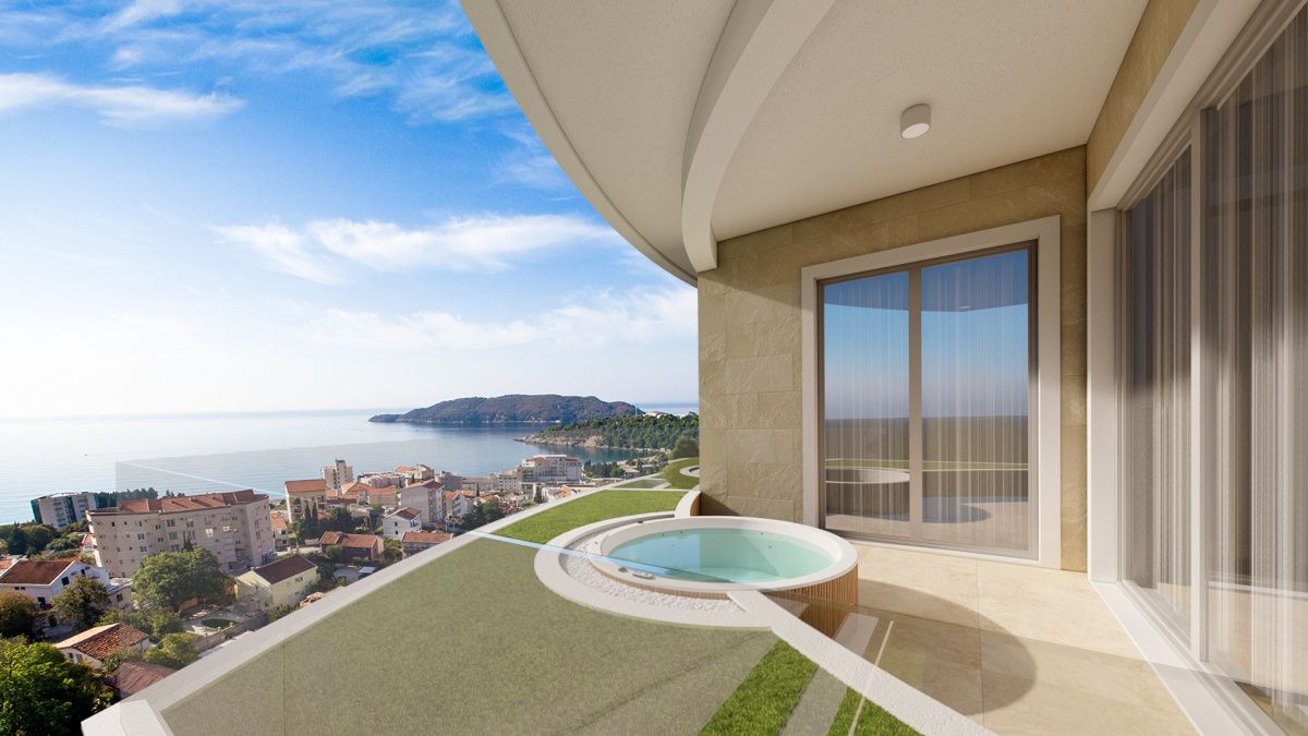 Квартира в Бечичи, Черногория, 100 м² - фото 4