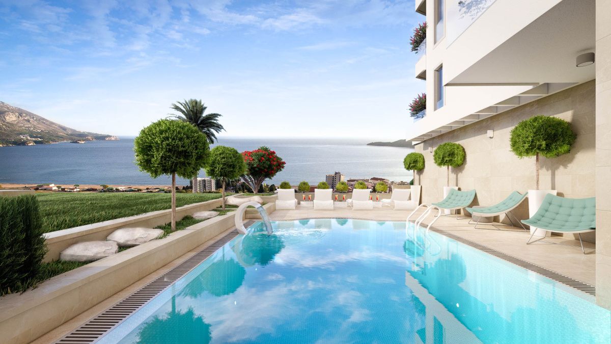 Квартира в Бечичи, Черногория, 100 м² - фото 9