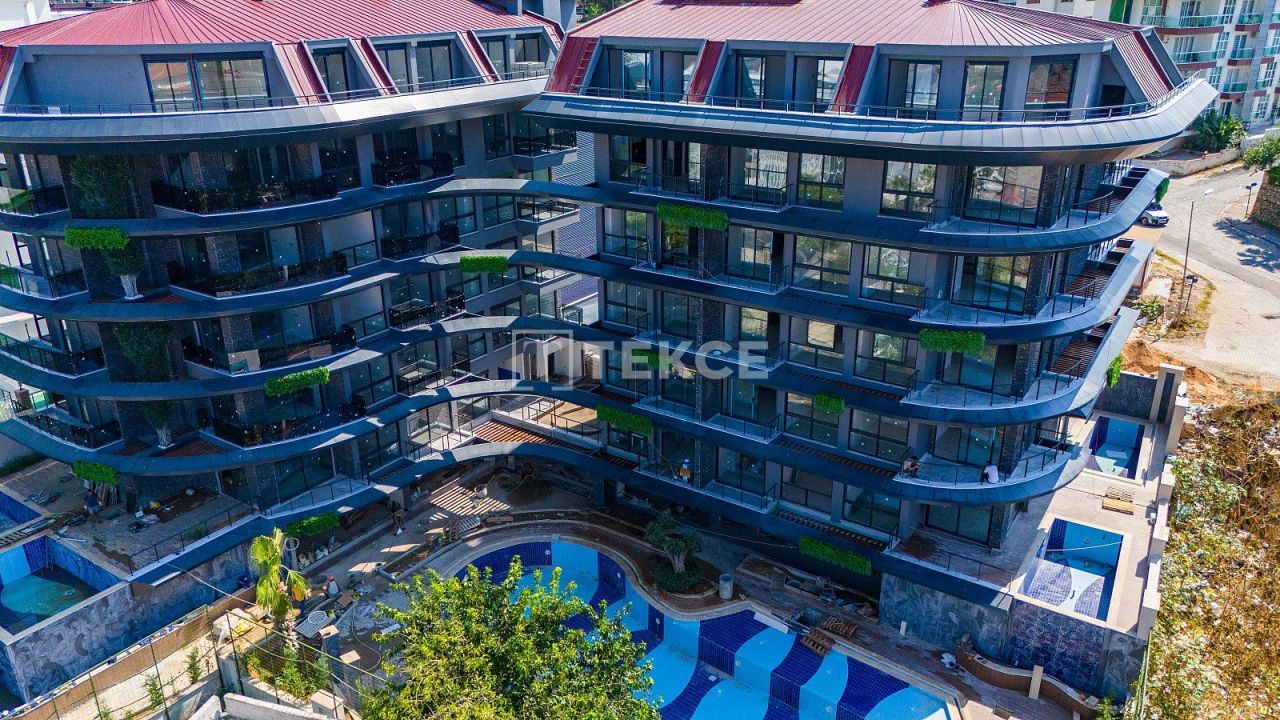 Апартаменты в Алании, Турция, 55 м² - фото 1