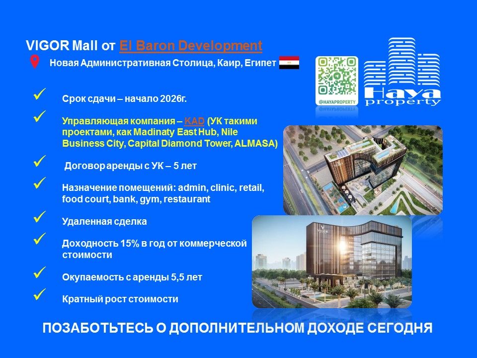Инвестиционный проект в Каире, Египет, 36 м² - фото 5