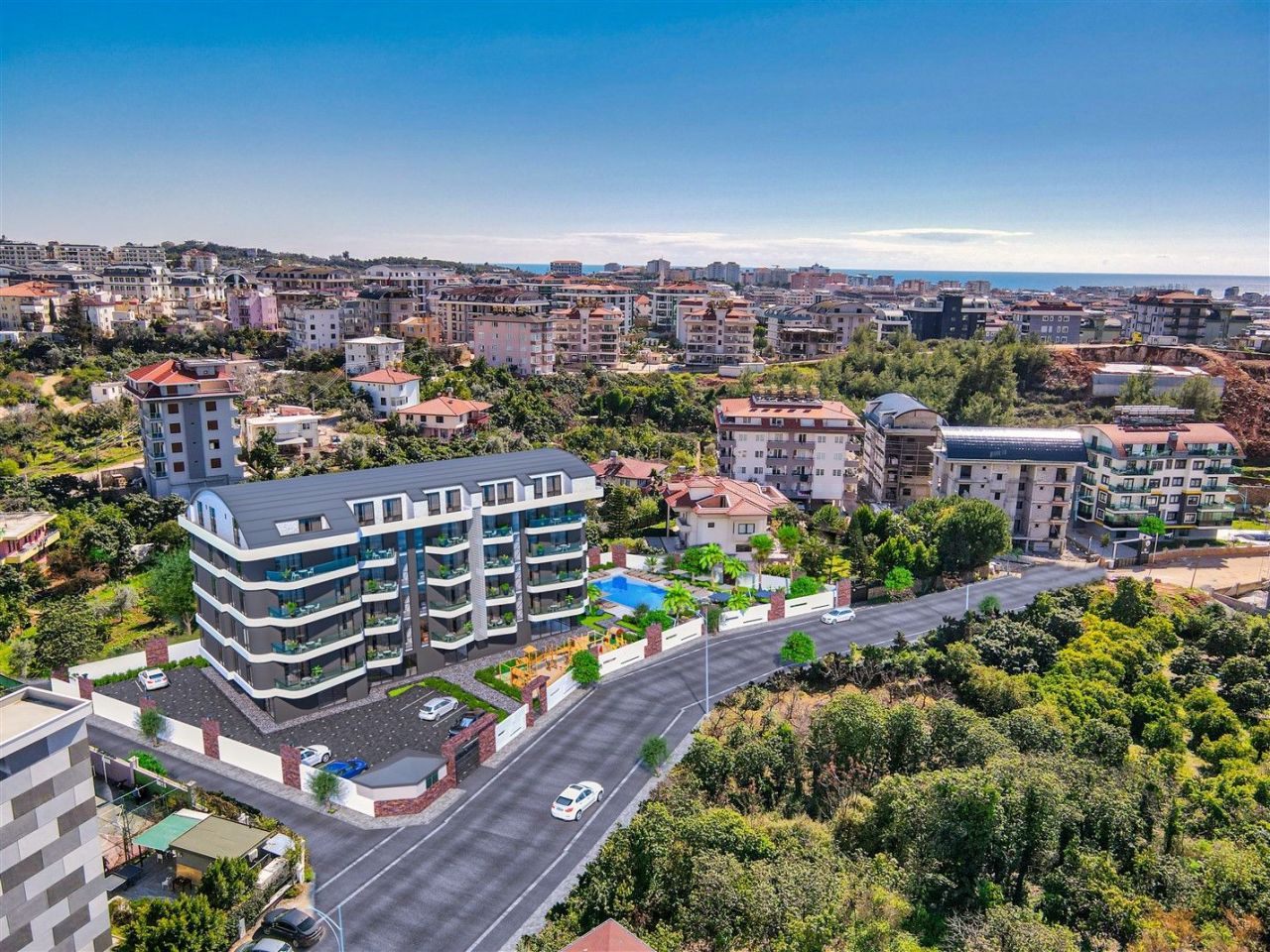 Квартира в Алании, Турция, 48 м² - фото 1