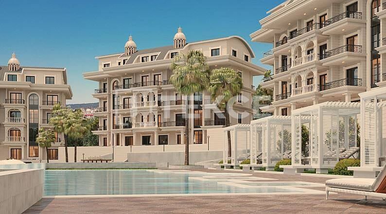 Апартаменты в Алании, Турция, 56 м² - фото 10