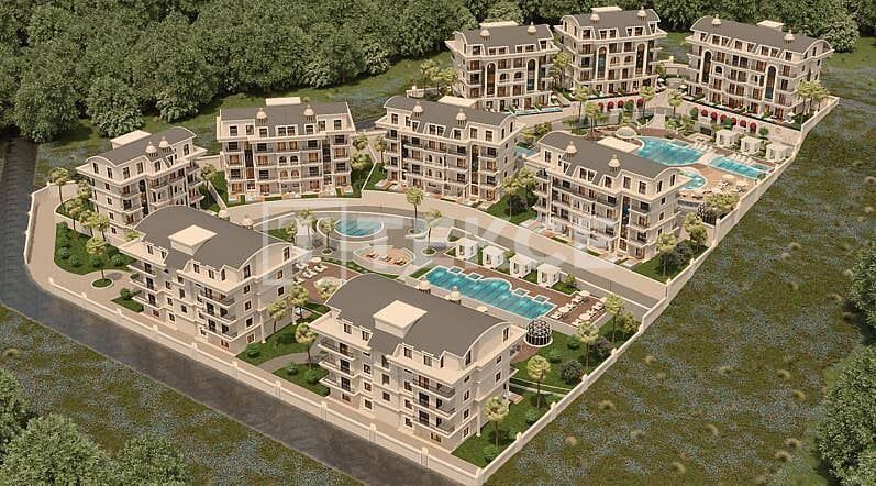 Апартаменты в Алании, Турция, 56 м² - фото 13