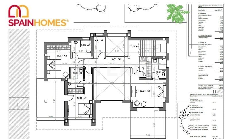 Вилла в Финестрате, Испания, 553 м² - фото 18