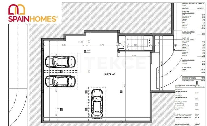 Вилла в Финестрате, Испания, 553 м² - фото 19