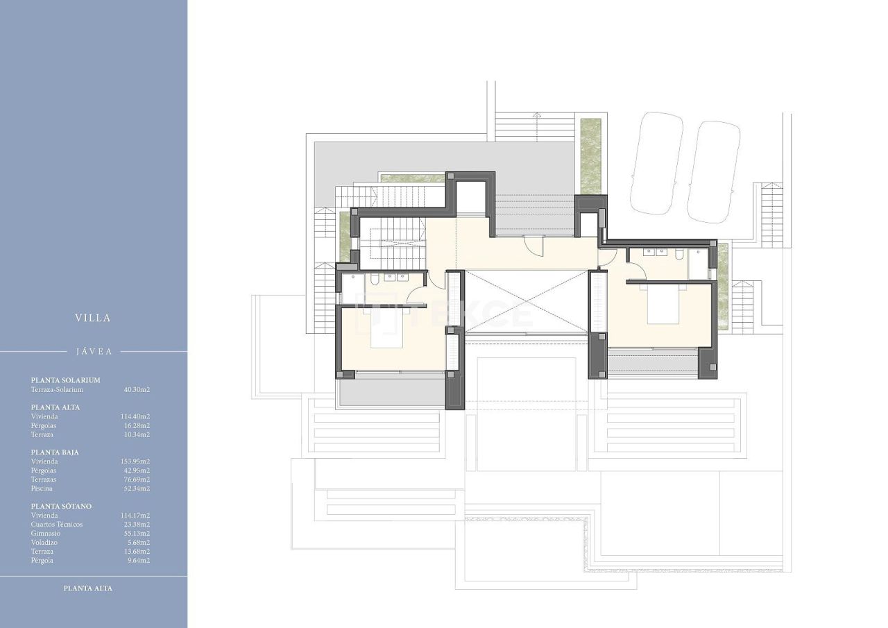 Вилла в Хавее, Испания, 677 м² - фото 13