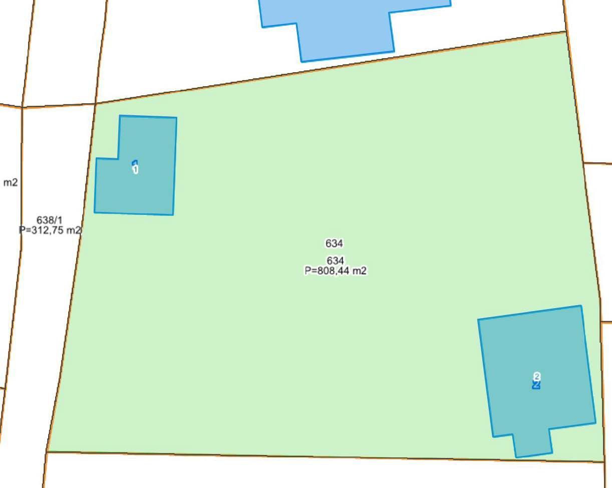 Земля в Дженовичах, Черногория, 808 м² - фото 2