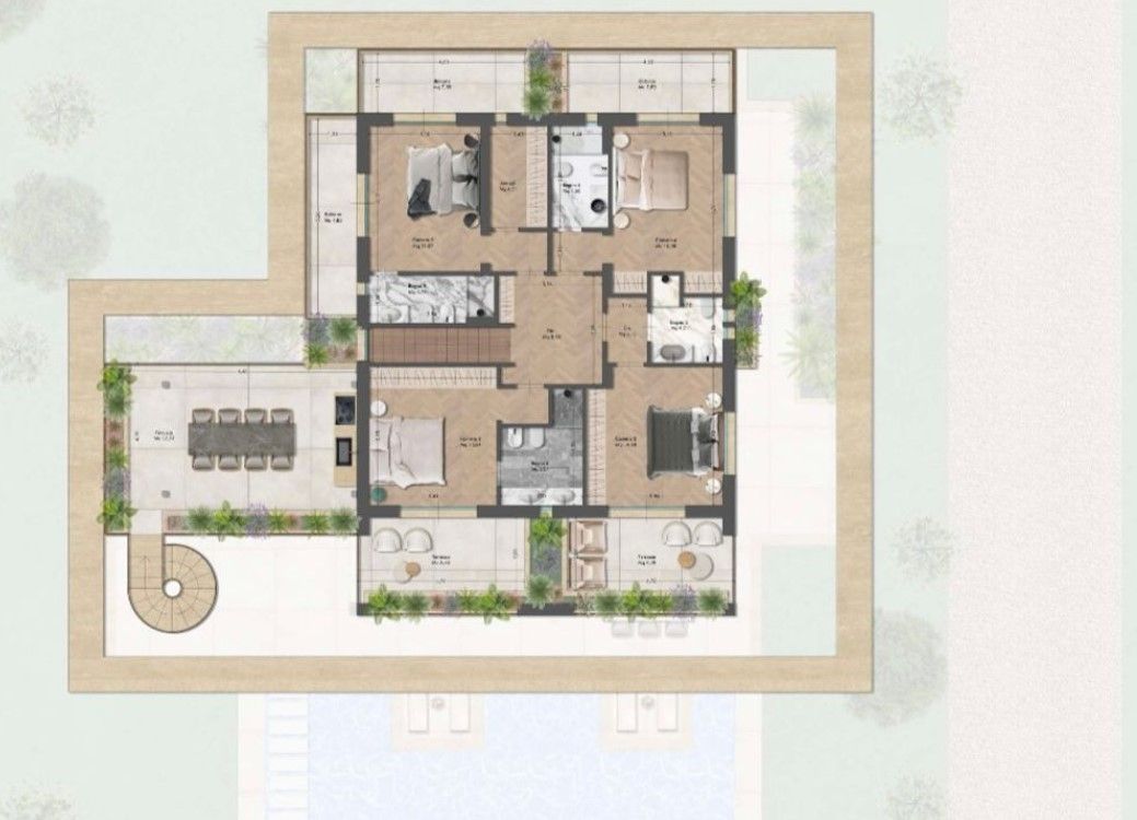 Вилла в Форте деи Марми, Италия, 290 м² - фото 11