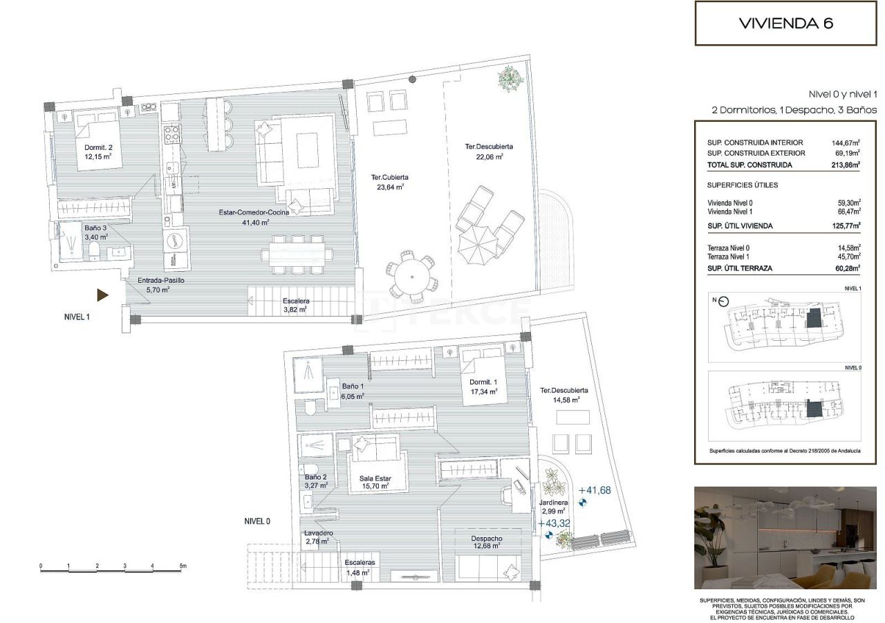 Пентхаус в Бенальмадене, Испания, 181 м² - фото 17