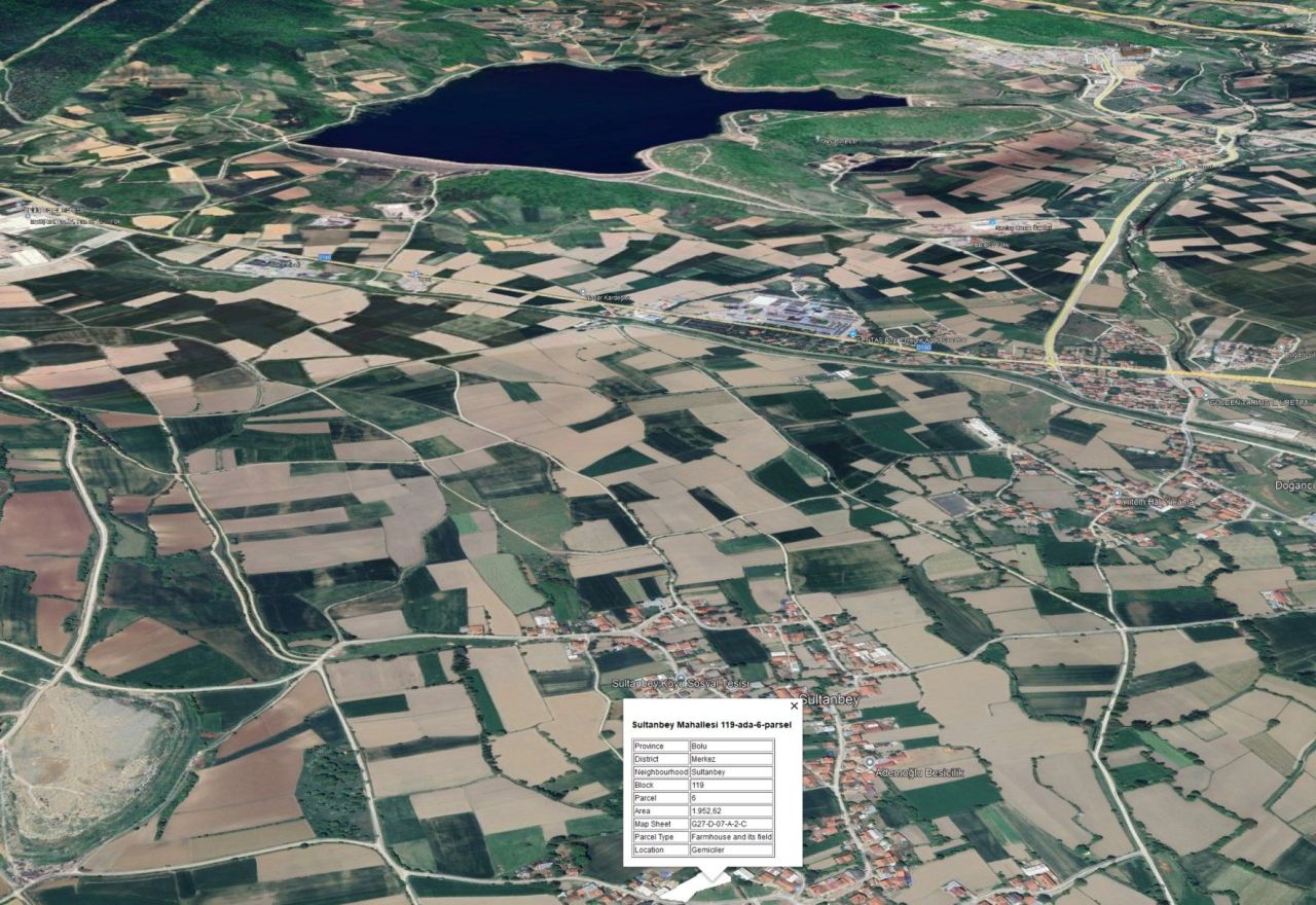 Земля в Болу, Турция, 1 953 м² - фото 2