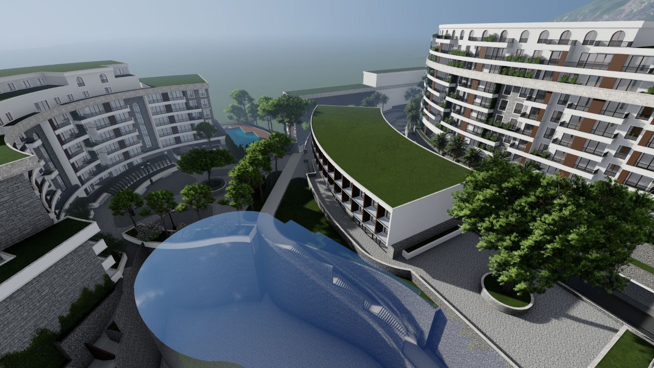 Апартаменты в Будве, Черногория, 44.24 м² - фото 17