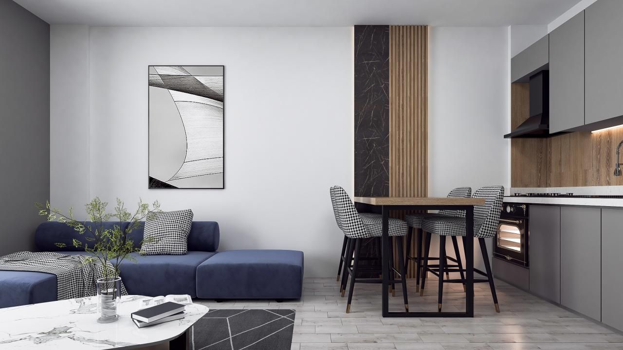 Квартира в Анталии, Турция, 61 м² - фото 5