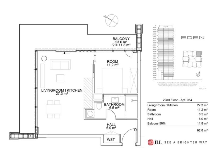 Квартира во Франкфурте-на-Майне, Германия, 62.8 м² - фото 8
