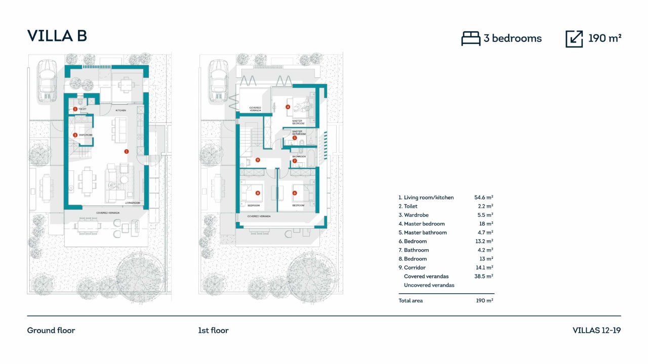 Вилла в Пафосе, Кипр, 205 м² - фото 15