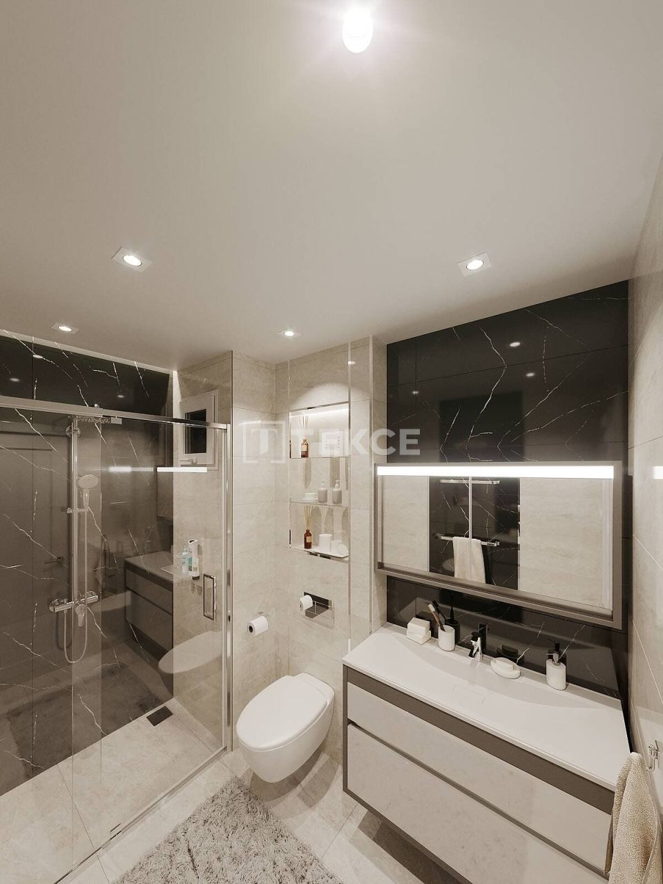 Апартаменты в Газипаше, Турция, 55 м² - фото 18