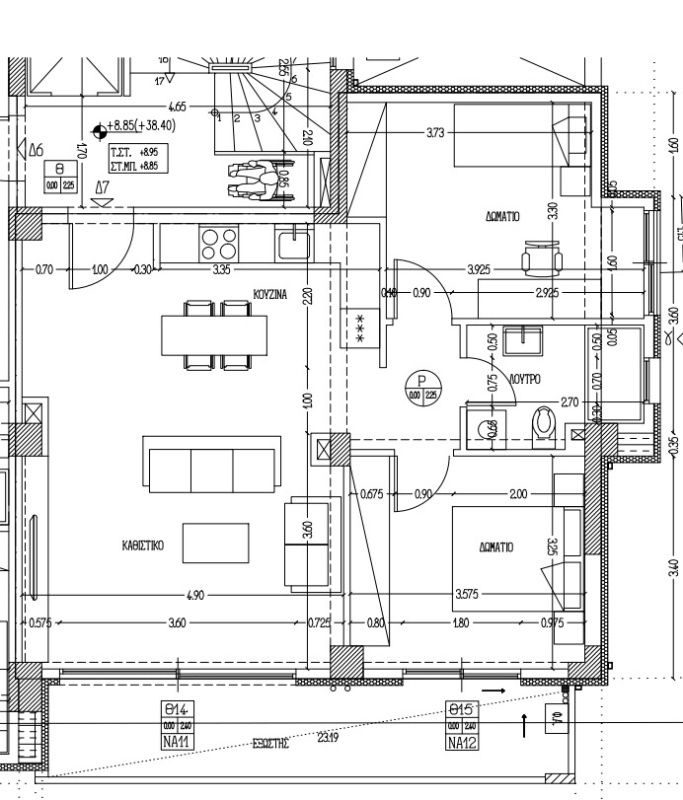 Квартира в Салониках, Греция, 93 м² - фото 1