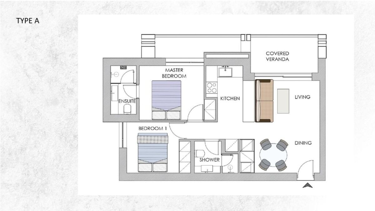 Квартира в Афинах, Греция, 77 м² - фото 1