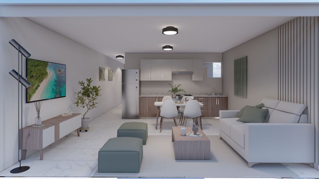 Апартаменты в Пунта-Кана, Доминиканская Республика, 52.6 м² - фото 11