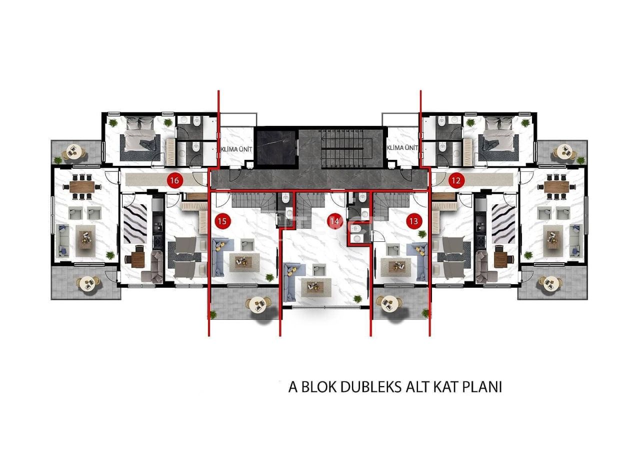 Апартаменты в Алании, Турция, 71 м² - фото 18