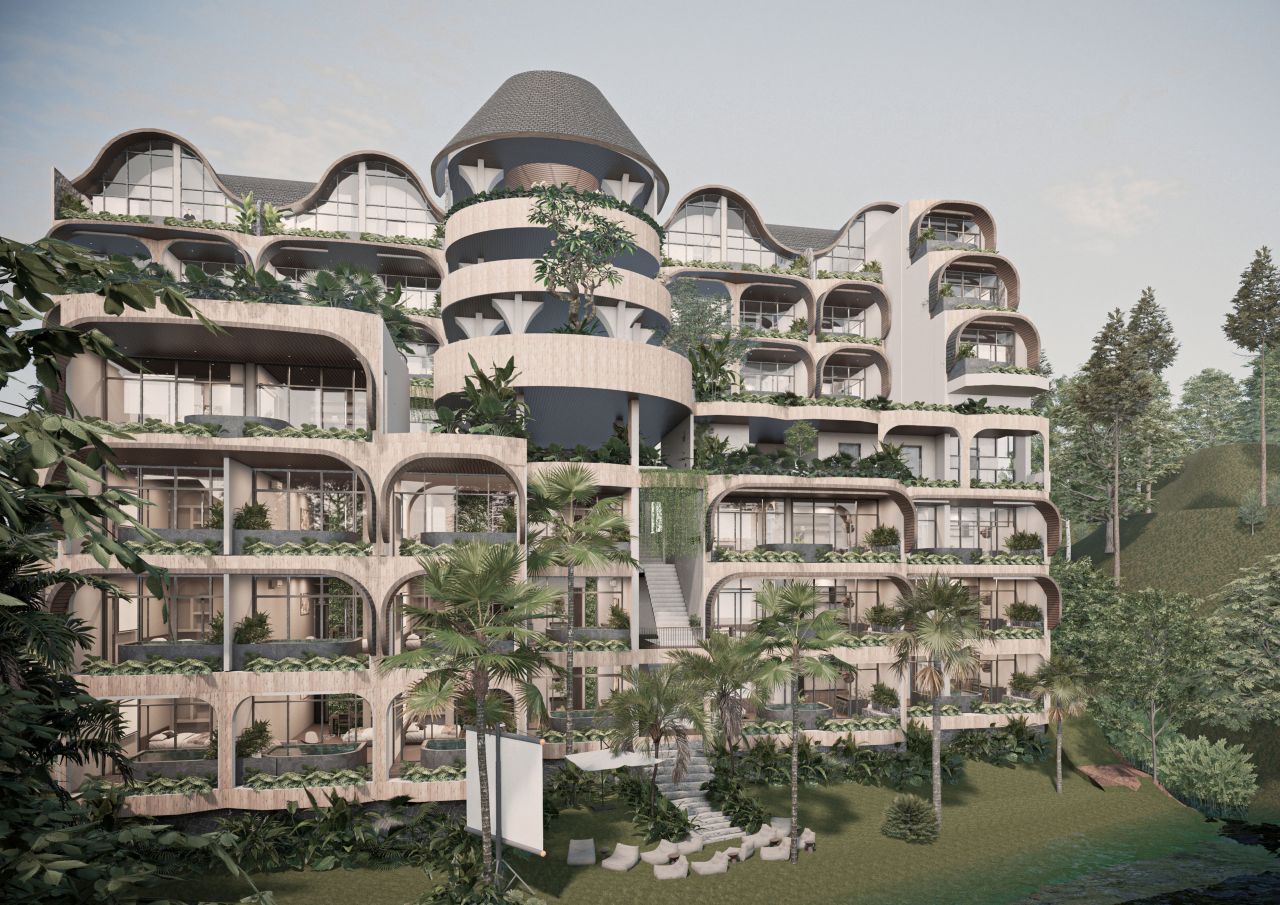 Апартаменты в Чангу, Индонезия, 40.8 м² - фото 2