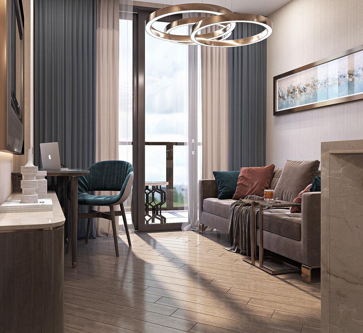 Апартаменты в Батуми, Грузия, 56 м² - фото 14