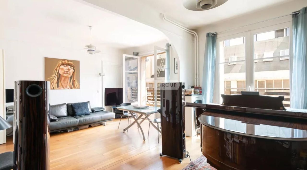 Квартира в Париже, Франция, 63 м² - фото 2