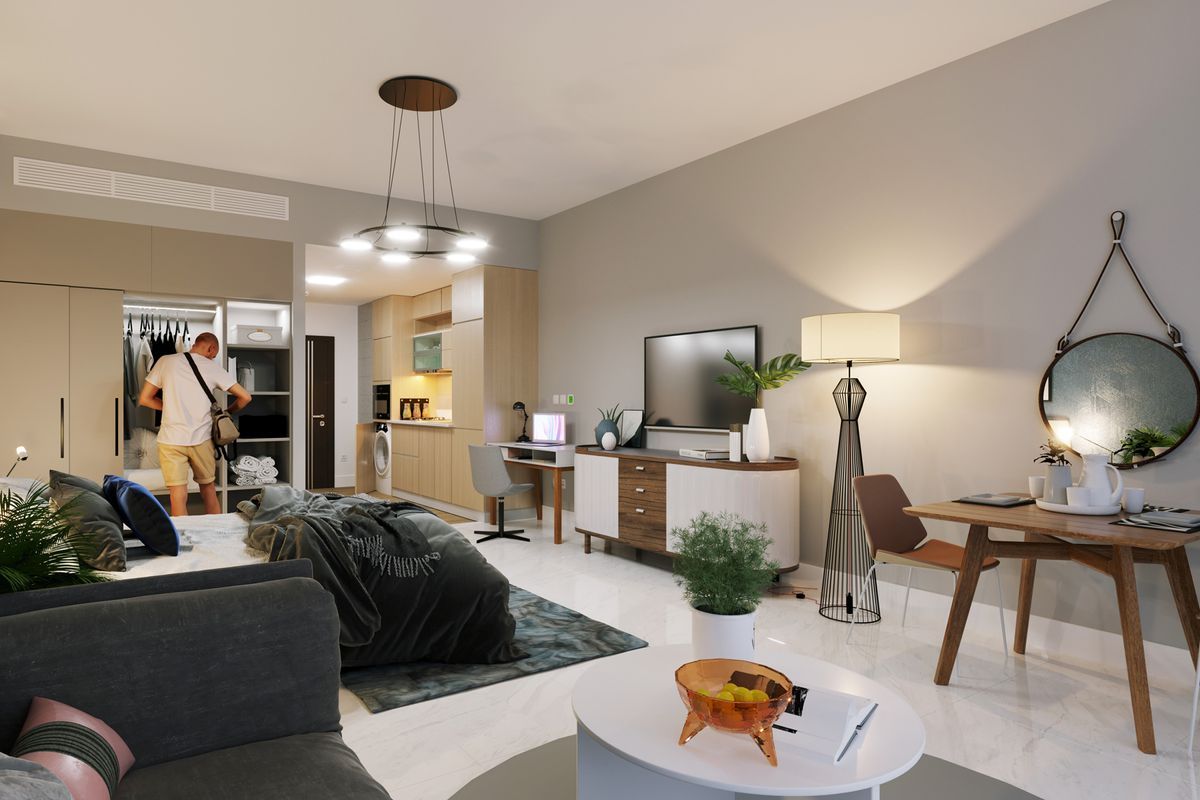 Квартира в Абу-Даби, ОАЭ, 34 м² - фото 12