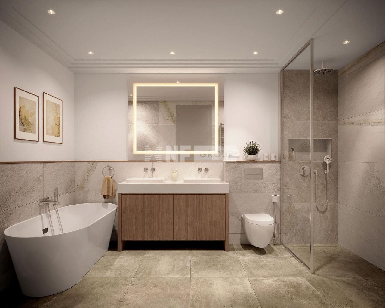 Апартаменты на полуострове Луштица, Черногория, 120 м² - фото 4