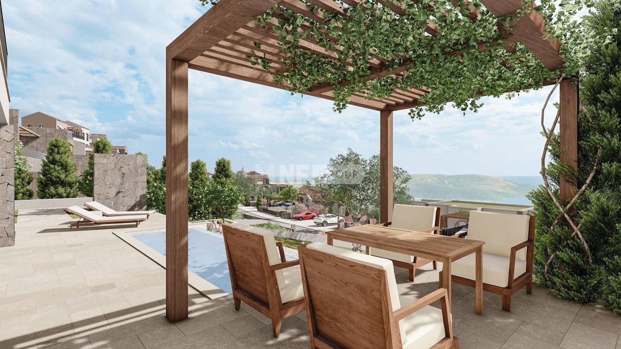 Таунхаус на полуострове Луштица, Черногория, 217 м² - фото 5