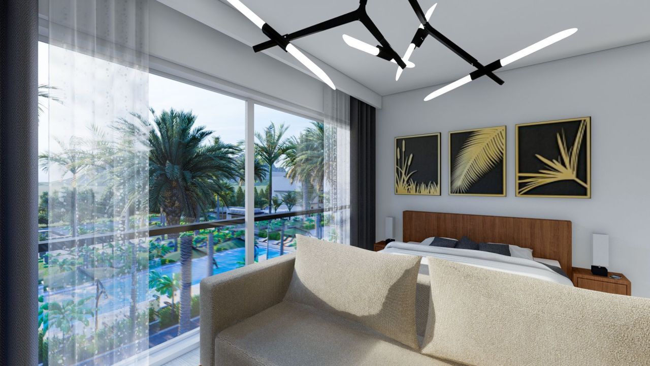 Апартаменты в Фамагусте, Кипр, 38 м² - фото 8