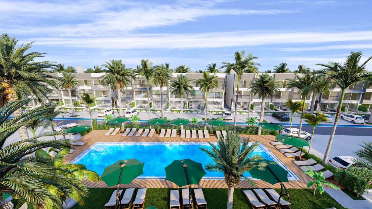 Апартаменты в Фамагусте, Кипр, 38 м² - фото 11