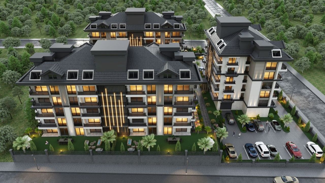 Квартира в Алании, Турция, 56 м² - фото 4