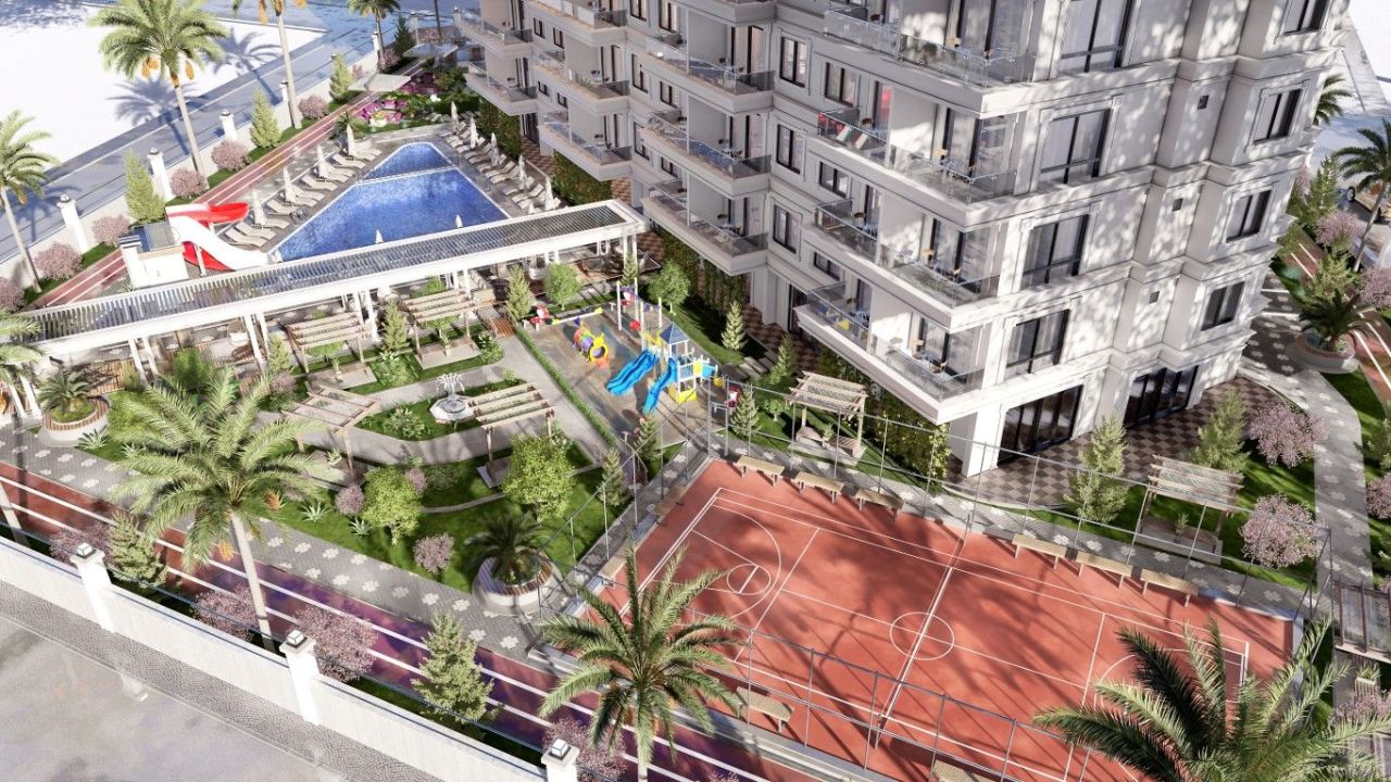 Квартира в Газипаше, Турция, 47 м² - фото 4