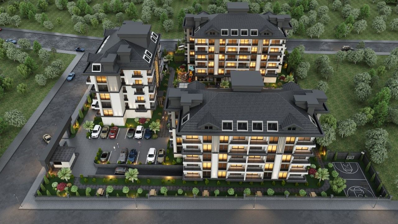 Квартира в Алании, Турция, 56 м² - фото 5