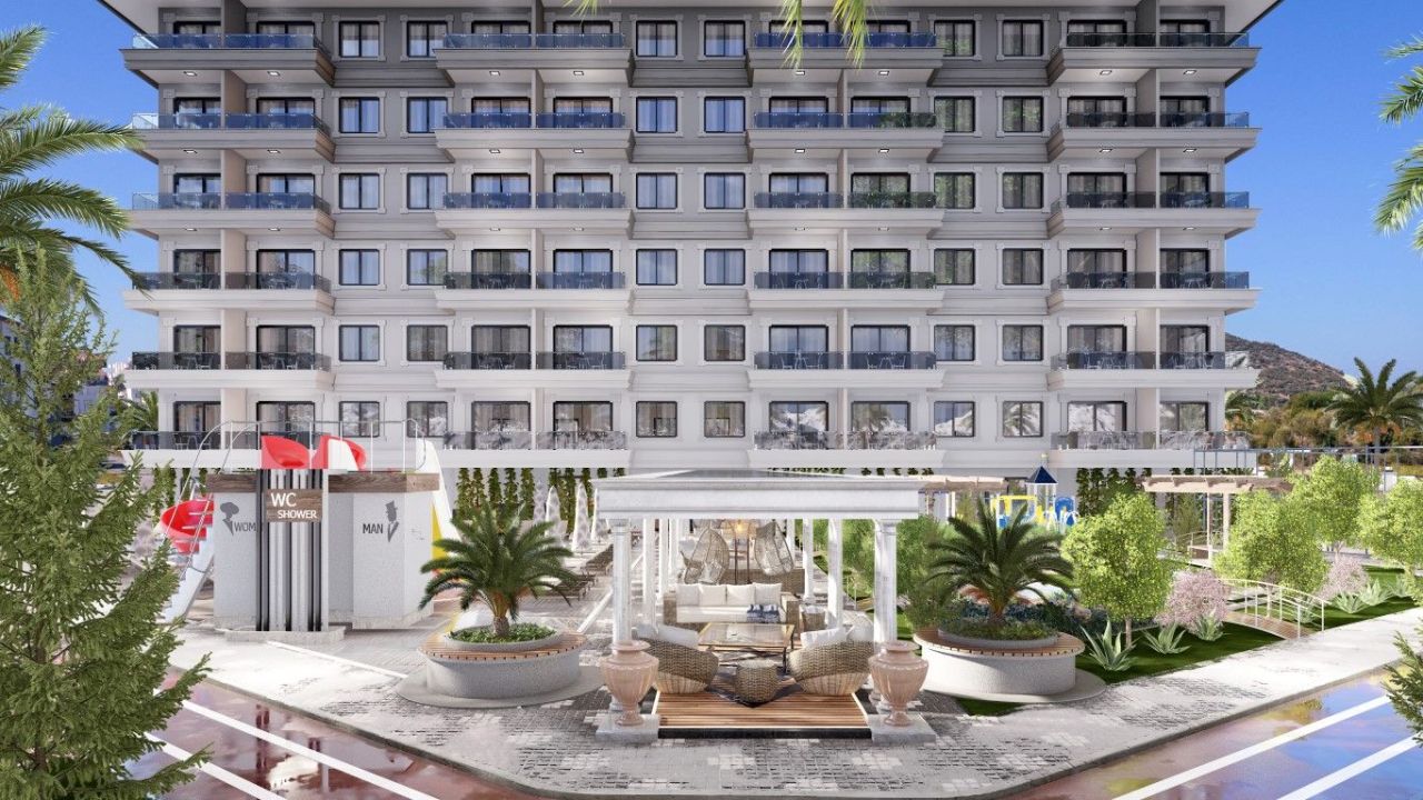 Квартира в Газипаше, Турция, 47 м² - фото 5