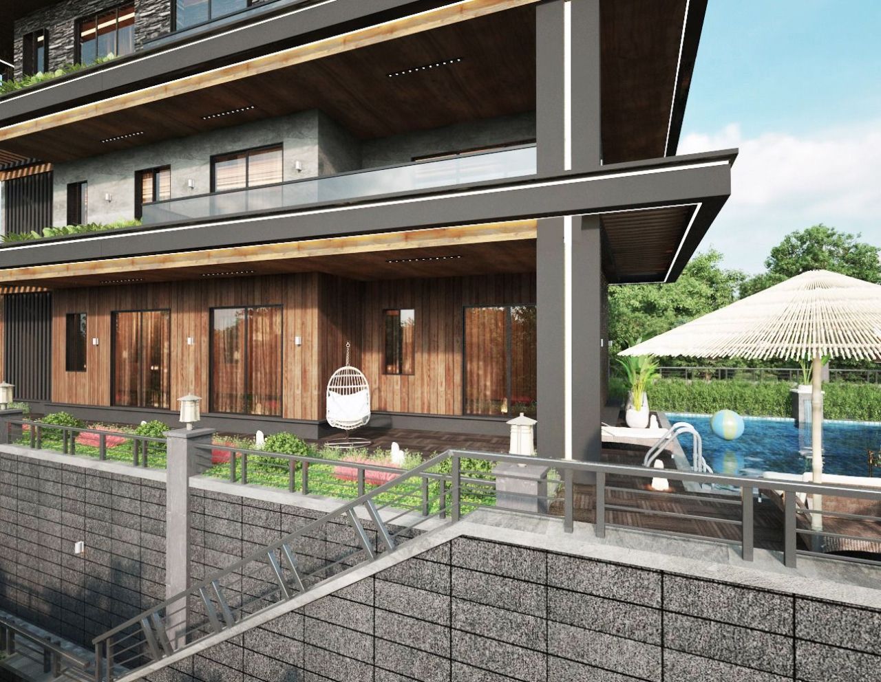 Вилла в Алании, Турция, 500 м² - фото 6